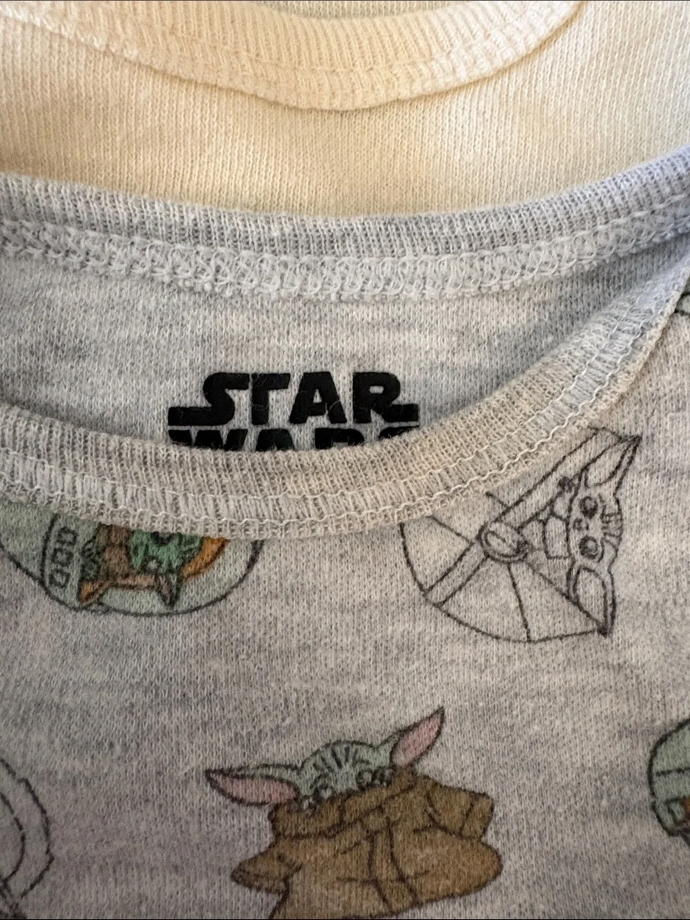 Star Wars Baby Yoda (Grogu) Short Sleeve Onesies Bundle, size 12-18m